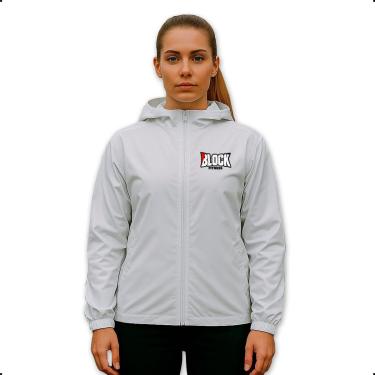 Imagem de Corta Vento Pra Treino Block Fitness Moda Fitness Blusa-Unissex