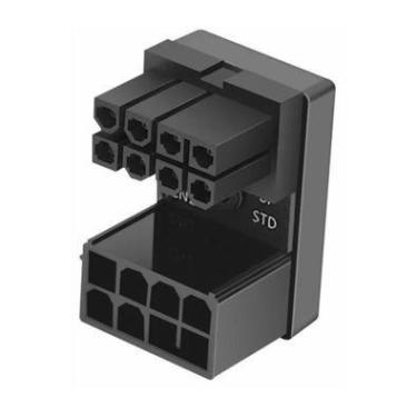 Imagem de Adaptador Conector, 180 Graus, Energia, Placa De Video, Gpu, VGA, 8 Pinos, Positivo