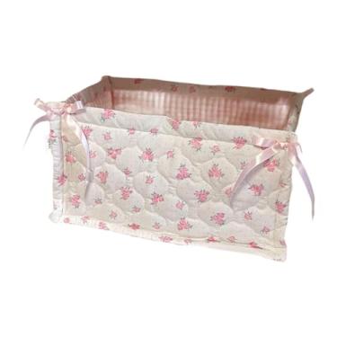 Imagem de Baoblaze Caixa de armazenamento, prateleira, cesta, organizadora versátil e fofa para brinquedos, livros, organizador retangular, de organização de, Style a