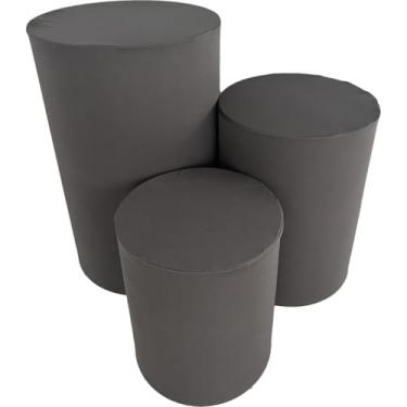 Imagem de Capa de Cilindro Para Decoração Festa Veste Fácil - Kit Capa Para Cilindro multicolorido(CHUMBO)