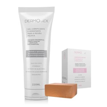 Imagem de Combo Lubrificante Dermosex Hidratante 220ml + Sabonete Íntimo Barra Hidratante 90g A Sós