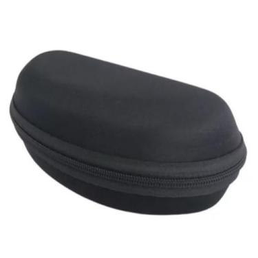 Imagem de Óculos De Sol meia armação metal quadrada lente champanhe pêssego moda Feminina 2025(estojo de óculos)