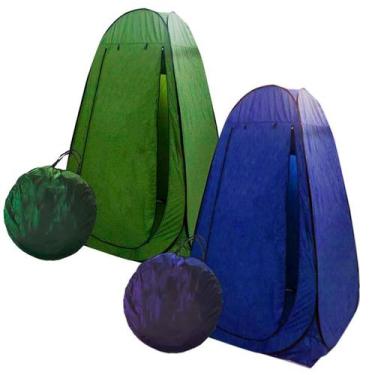 Imagem de Barraca Banheiro Trocador Roupas Camping Tenda Portátil - CARLOS, Verd