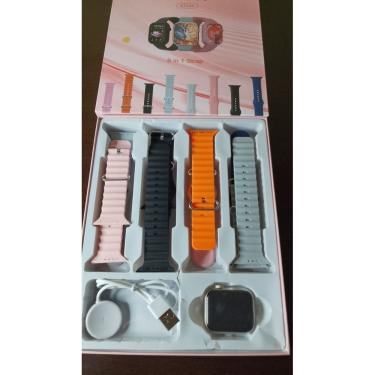 Imagem de Smartwatch Mini 10 Com 8 Pulseiras AMOLED Series 10 Laxasfit 2025 41mm