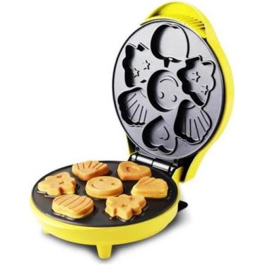 Imagem de Maquina De Fazer Mini Cake Bolinhos termostático 110 Amarelo - SWEET H