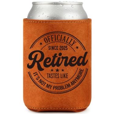 Imagem de LEJIAJINW Presentes engraçados de aposentadoria para homens 2025 – Presentes de mordaça para homens, ele, pai, avô, marido – Melhor presente de aposentadoria para colegas de trabalho, oficialmente