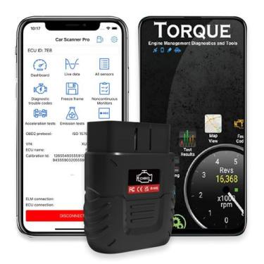 Imagem de Scanner OBD2 SinoTrack Bluetooth Car Diagnostic para iOS e Android