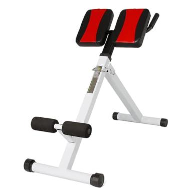 Imagem de Banco de academia com extensão traseira dobrável, banco de hiperextensão, cadeira romana para treino de corpo inteiro, ajustável, máquina de prensa de pernas, equipamento de academia de 150 kg