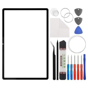 Imagem de E-YIIVIIL Vidro frontal (sem tela LCD) compatível com Lenovo Tab P12 TB370FU TB370 TB370FC 32.3 cm polegadas com ferramentas