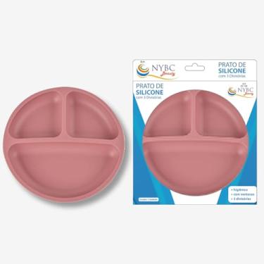 Imagem de Prato De Silicone Com Ventosa E 3 Divisórias Nybc Beauty
