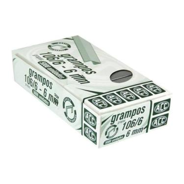 Imagem de Grampo grampeador 106/6 galvanizado 5000 un Acc