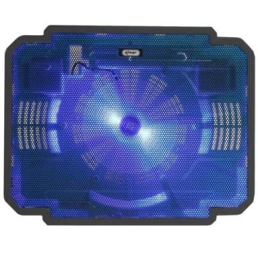 Imagem de Base Para Notebook Refrigerada Com Cooler de 120mm com Led Azul Notebo