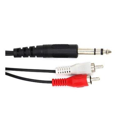 Imagem de Cabo Star Cable P10 Stereo X 2 Rca 3 Metros - StarCable