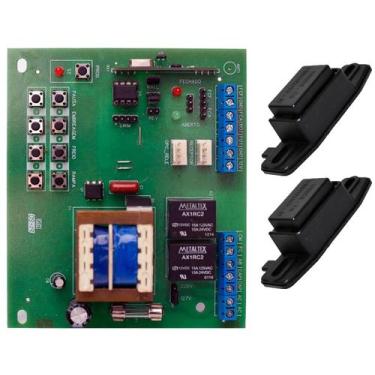 Imagem de Placa Central Motor Portão Rossi Sensor Hall Fim De Curso Deslizante -