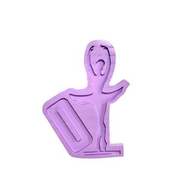 Imagem de R360 Molde de silicone bailarina porta bijoux resina decorar - confeit