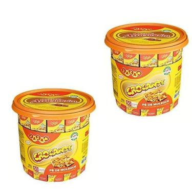 Imagem de Pé de Moleque Crocante 800g Doce Tradicional e Docinho  - Jazam