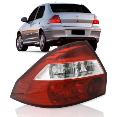 Imagem de Lanterna Chevrolet Prisma 2006 2007 2008 2009 2010 2011 Bicolor - JCV,