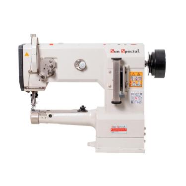 Imagem de Máquina Costura Industrial Braço Transporte Triplo Eletrônica SS335E-D4-TX-PO 220V - Sun Special