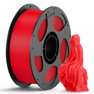 Imagem de ANYCUBIC Filamento PLA 1.75mm RFID, Precisão +/-0.02mm, 1kg Vermelho Brilhante