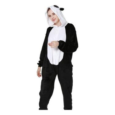 Imagem de Macacão de pijama Kigurumi Stitch Cosplay Plush para adultos - J-One