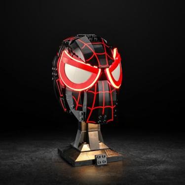 Imagem de Vaodest Light for Lego 76329 Miles Morales' Mask Set,Design and Configuration Compatible with Model 76329(Light Only, Not Building Block Kit)