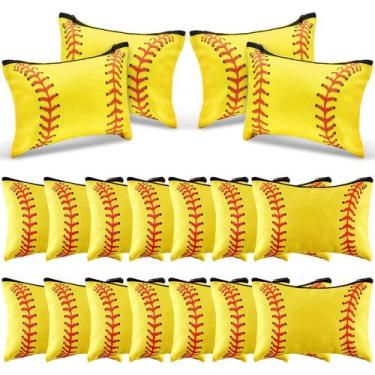 Imagem de Bolsa de maquiagem Flutesan Softball, 18 peças para meninas, jogadoras