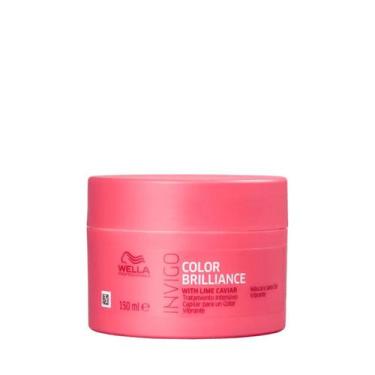 Imagem de Wella Brilliance Máscara 150ml Proteção e Vibração da Cor - Wella prof