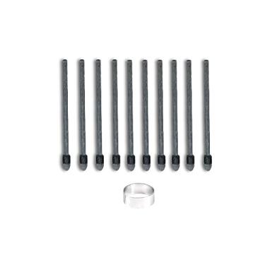 Imagem de Pontas de caneta marcador para notáveis canetas marcadoras Stylus 1/2 Plus pontas macias de substituição, pontas com ferramenta (10 peças/5B)