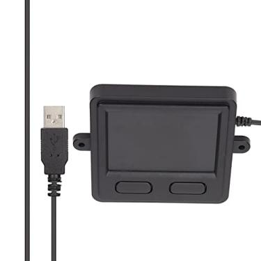 Imagem de aqxreight Trackpad Com Fio USB Slim Com Botões Duplos para Laptops e Desktops - Painel de Toque Compacto para Facilitar a Navegação