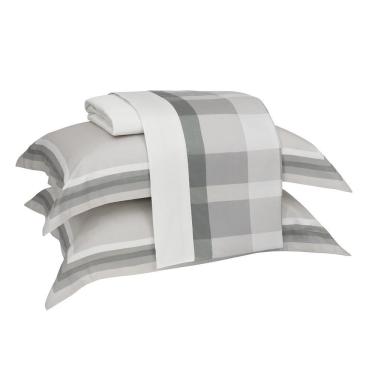 Imagem de Jogo De Cama Solteiro Kacyumara Satinée Jafar 3Peças 300Fios