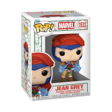Imagem de Funko Pop! Marvel: HoliDivas - Jean Grey - X-Men - Figura de vinil colecionável - ideia de presente - mercadoria oficial - brinquedos para crianças e adultos - Marvel Fans - boneco para colecionadores