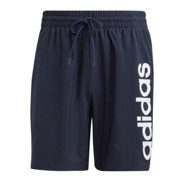 Imagem de Short Adidas Essential Chelsea Linear Preto / Branco  P-Masculino