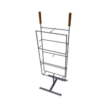 Imagem de Espeto Costela Costelão Fogo Chão Base Giratória 104x35cm