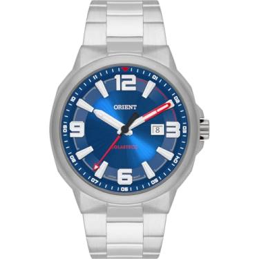 Imagem de RELOGIO ORIENT ANALOGICO AZUL METAL PRATA MBSS1510 D2SX