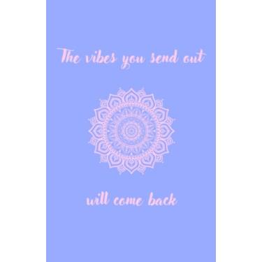 Imagem de Namaste notebook, Namaste Journal notebook, Blue notebook, Mindfulness Journal book, Chakra notebook, Yoga meditation notebook 5,5 inches x 8,5 inches A5, 50 pages