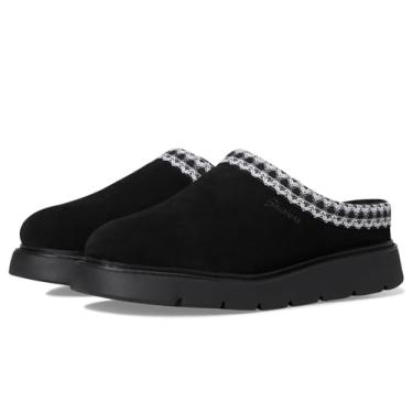 Imagem de Skechers Chinelo feminino aconchegante cascata, preto/preto, 37, Preto/preto, 36