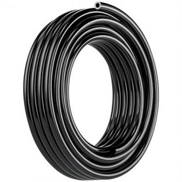 Imagem de NANLACH PNEUMATIC Tubo de mangueira de ar de poliuretano PU preto 12 mm OD 8 mm ID 30 metros 30 m