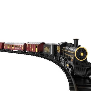 Imagem de Conjunto de trem: motor a vapor clássico elétrico TEMI com vapor 3-12Y