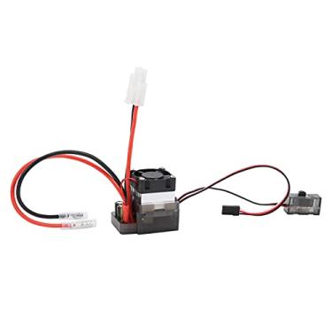 Imagem de Domary 320A Brush Escasces de Alta Tensão de Duas Vias Esc, Plástico Durável + Liga de Alumínio, Dissipador de Calor Com Proteção contra Controle, Proteção de Baixa Tensão, Proteção de