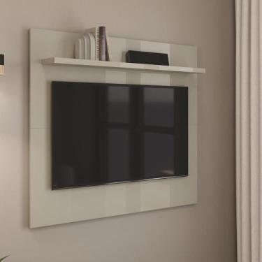 Imagem de Painel Pequeno 90cm Quarto Sala Para TV 32 Sirius Patrimar Off White