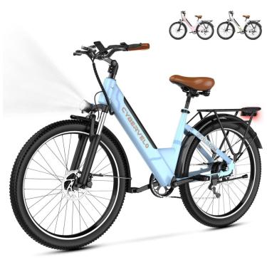 Imagem de Bicicleta Elétrica Cybervelo EK2 1500W Pico, Autonomia 128km, Suspensão Completa, Freio...