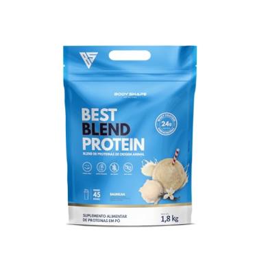 Imagem de Whey Protein Body Shape Best Blend Concentrado e Hidrolisado Sem Soja 1.8kg (Baunilha)