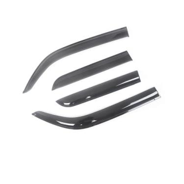 Imagem de GRJQRKHZ Defletor de janela lateral de carro para B&MW Série 1 E87 2004-2010 Weathershied viseira de porta vento sol proteção chuva janela lateral defletores de vento