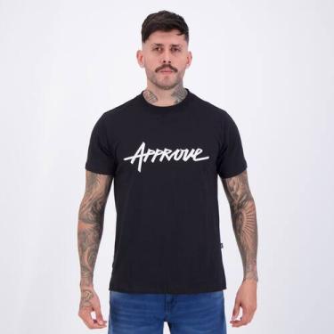 Imagem de Camiseta Approve Bold New Classic II Preta, M