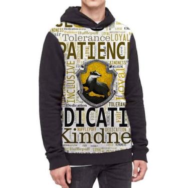 Imagem de Moletom Com Capuz Harry Potter Ref:395 - smoke, Preto, P