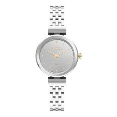 Imagem de Relógio Technos Feminino Ref: 2035ncd/1k Fashion Espelhado Prateado