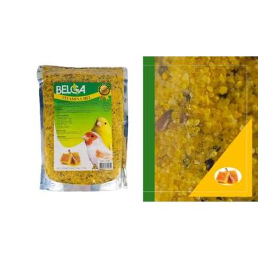 Imagem de Kit 2 Rações Mistura para Pássaros / Passarinho Canários Pintassilgos 