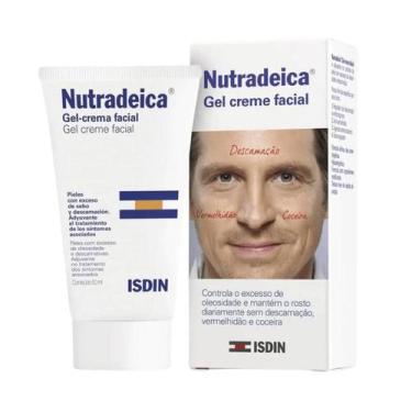 Imagem de Gel Creme Facial Nutradeica Isdin pele Descamativa com 50ml, 50ml