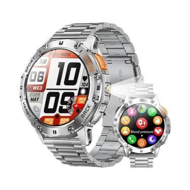 Imagem de Relógio Inteligente Bluetooth Masculino De 1,43 Polegadas AMOLED LIGE 