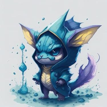 Imagem de Adesivo de Parede Estilo Anime Monstros Fofinhos para Quarto Infantil - Decorativo e Colorido 30x30cm